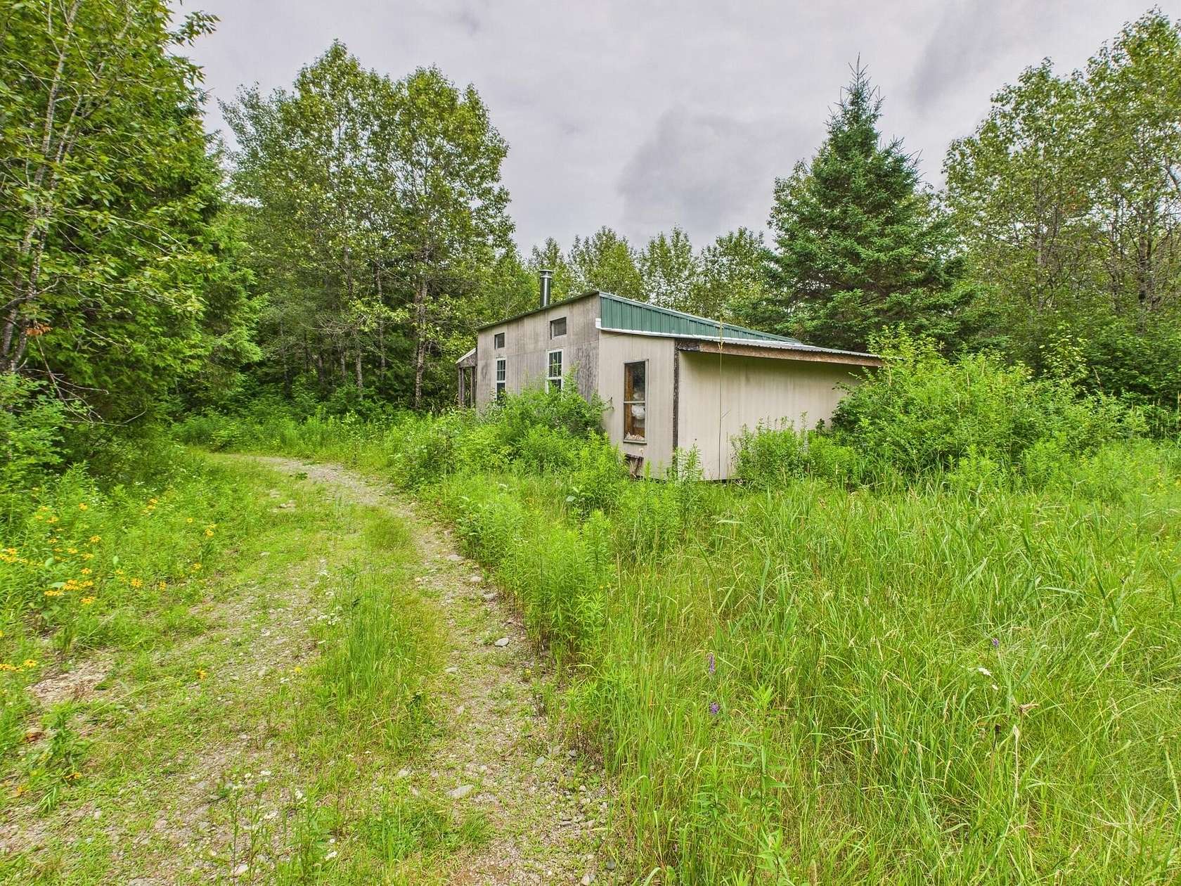 24 Acres of Recreational Land with Home for Sale in Sherman, Maine