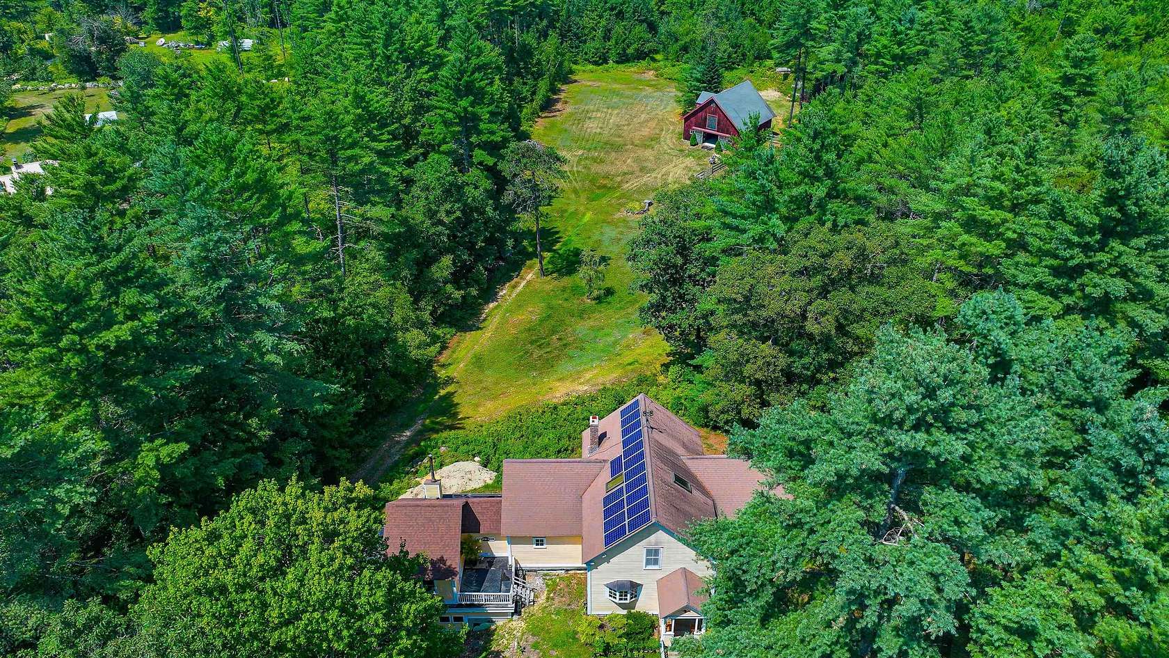 10.3 Acres of Land with Home for Sale in Denmark, Maine