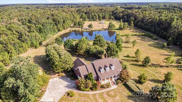 10.1 Acres of Land with Home for Sale in Wingate, North Carolina