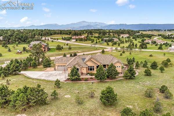 2.5 Acres of Residential Land with Home for Sale in Colorado Springs, Colorado