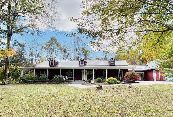 11.6 Acres of Land with Home for Sale in Bloomington, Indiana