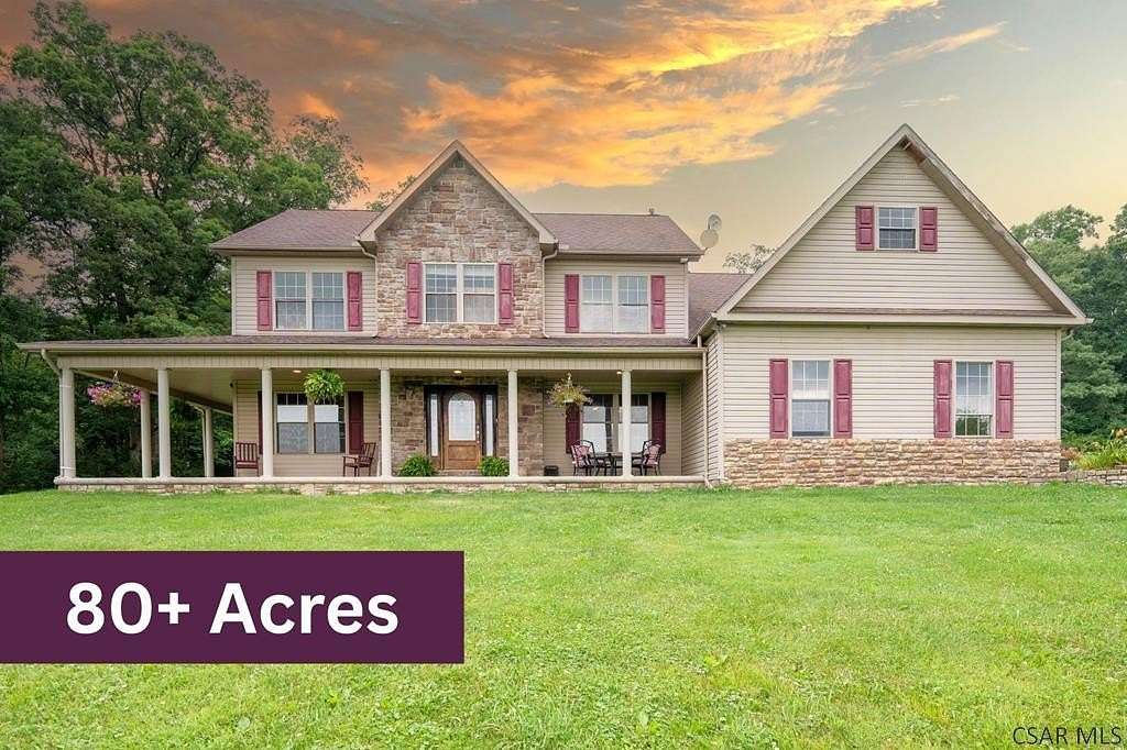 79.8 Acres of Land with Home for Sale in Seward, Pennsylvania