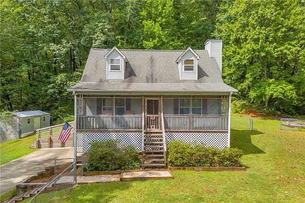 7.7 Acres of Land with Home for Sale in Walhalla, South Carolina