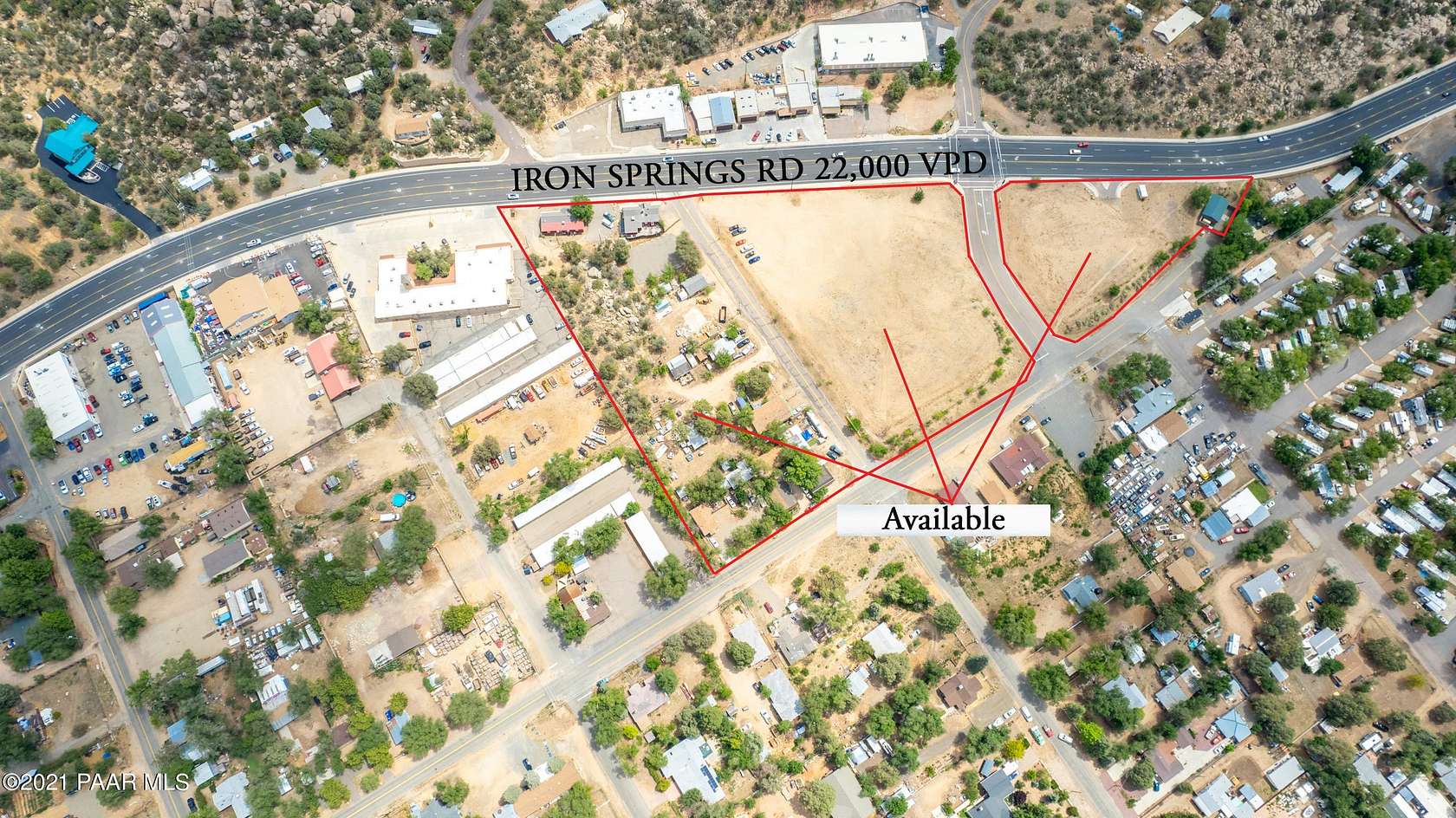 1.19 Acres of Commercial Land for Sale in Prescott, Arizona