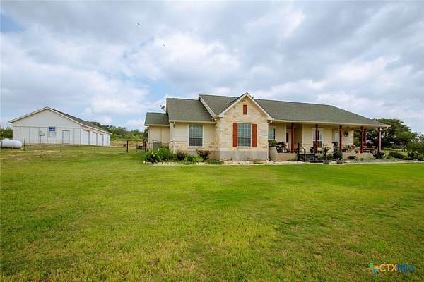 5 Acres of Residential Land with Home for Sale in Center City, Texas