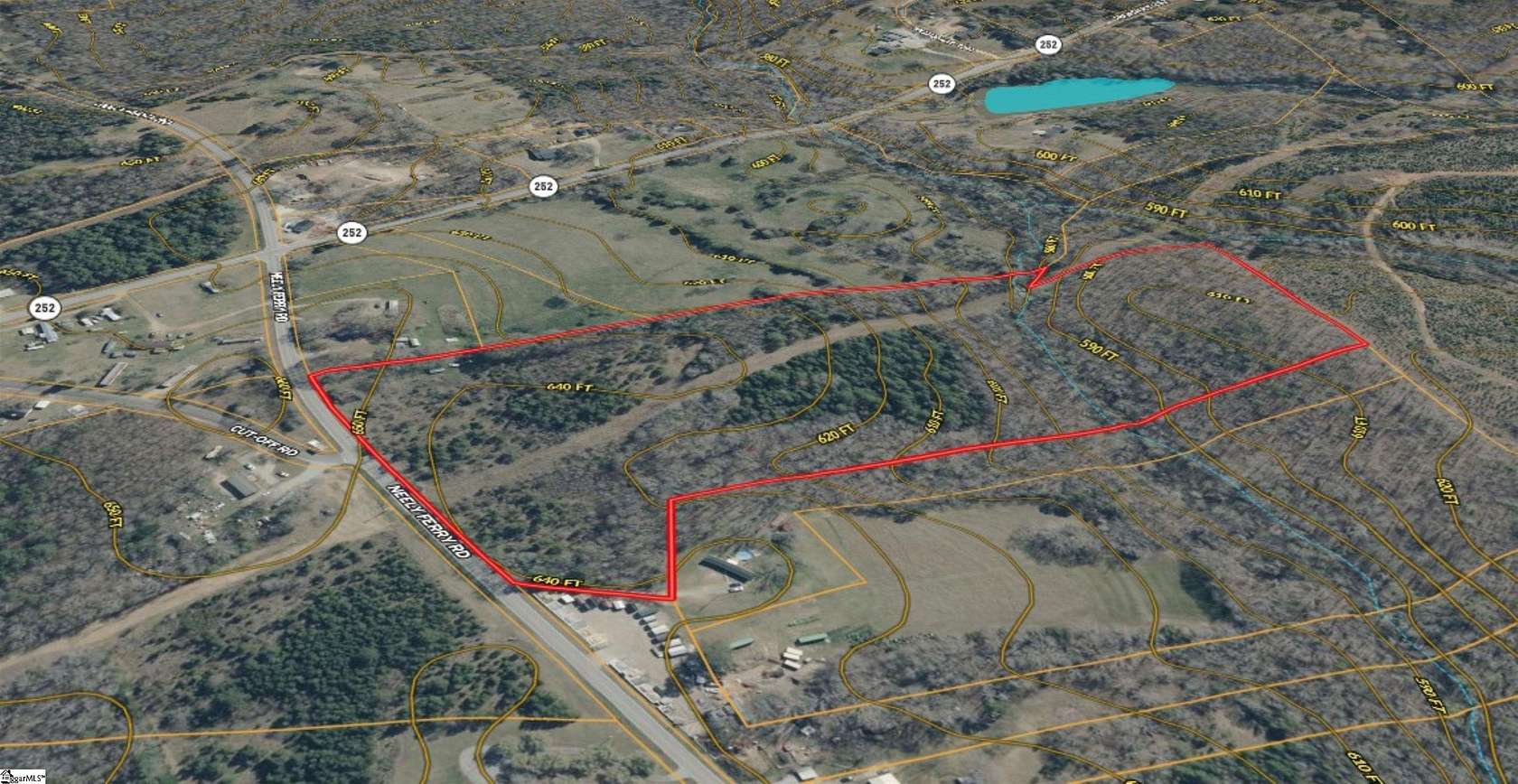 23.9 Acres of Recreational Land for Sale in Laurens, South Carolina