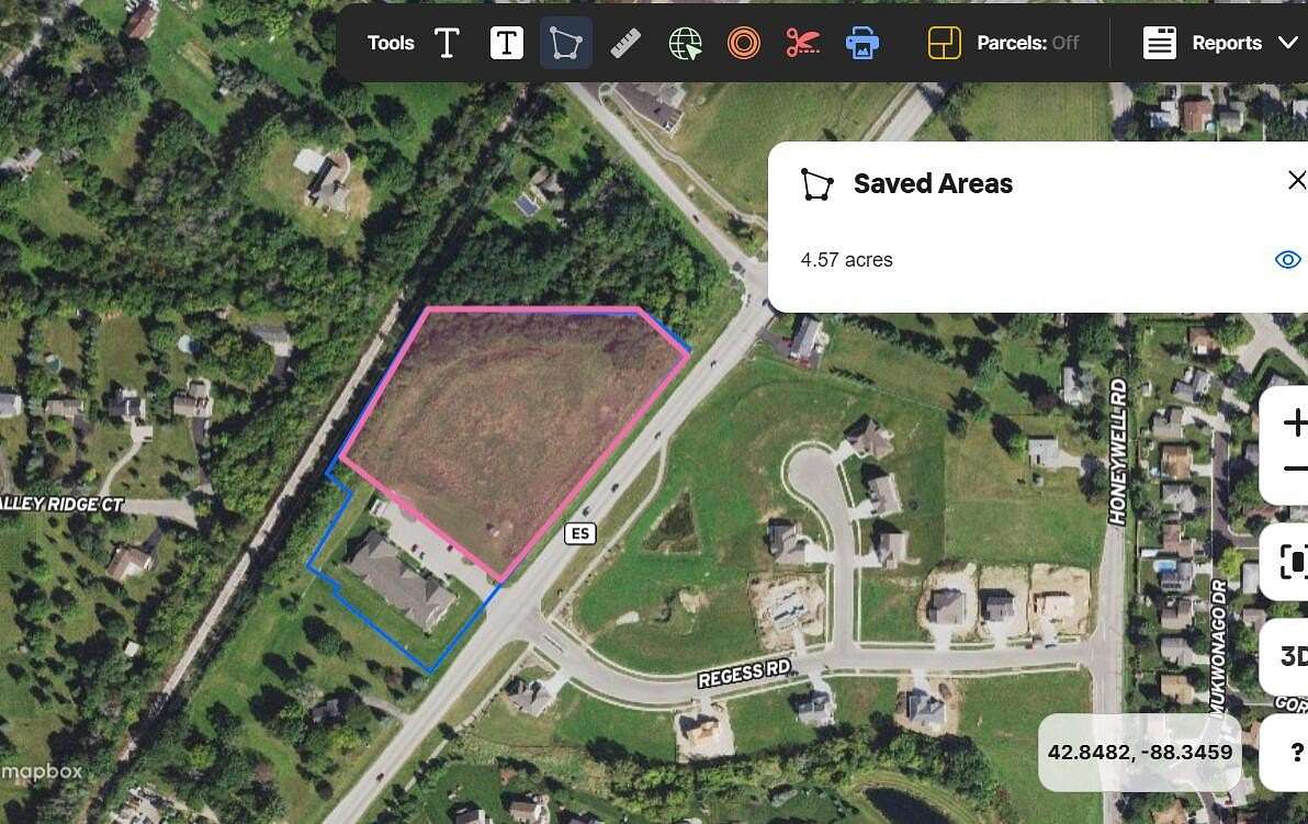4.5 Acres of Commercial Land for Sale in Mukwonago, Wisconsin