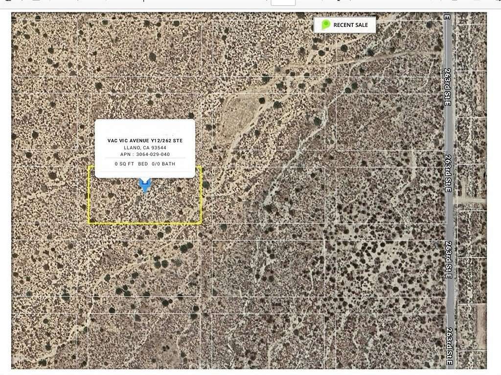 1.84 Acres of Land for Sale in Llano, California