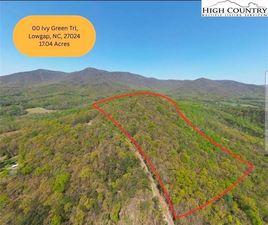 17 Acres of Recreational Land for Sale in Low Gap, North Carolina