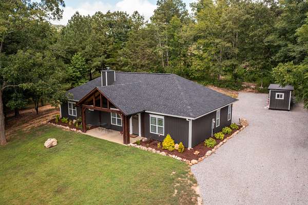 20.5 Acres of Recreational Land with Home for Sale in Piedmont, Alabama