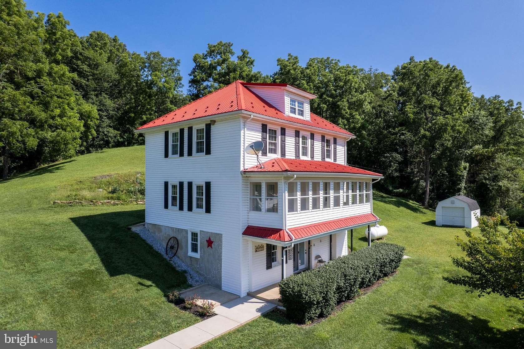 6.83 Acres of Residential Land with Home for Sale in Manchester, Maryland