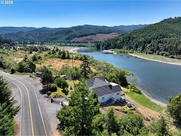 5 Acres of Residential Land with Home for Sale in Gold Beach, Oregon