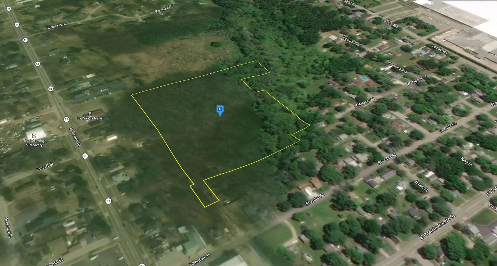 10.7 Acres of Commercial Land for Sale in Dowagiac, Michigan