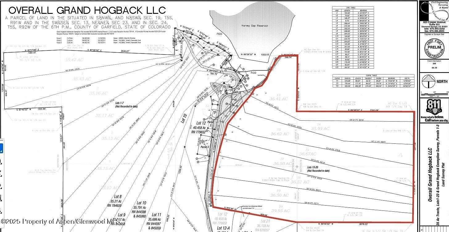 292 Acres of Land for Sale in Silt, Colorado