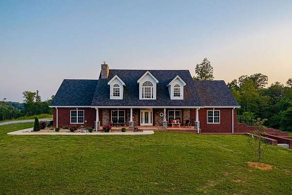 25.4 Acres of Land with Home for Sale in Celina, Tennessee