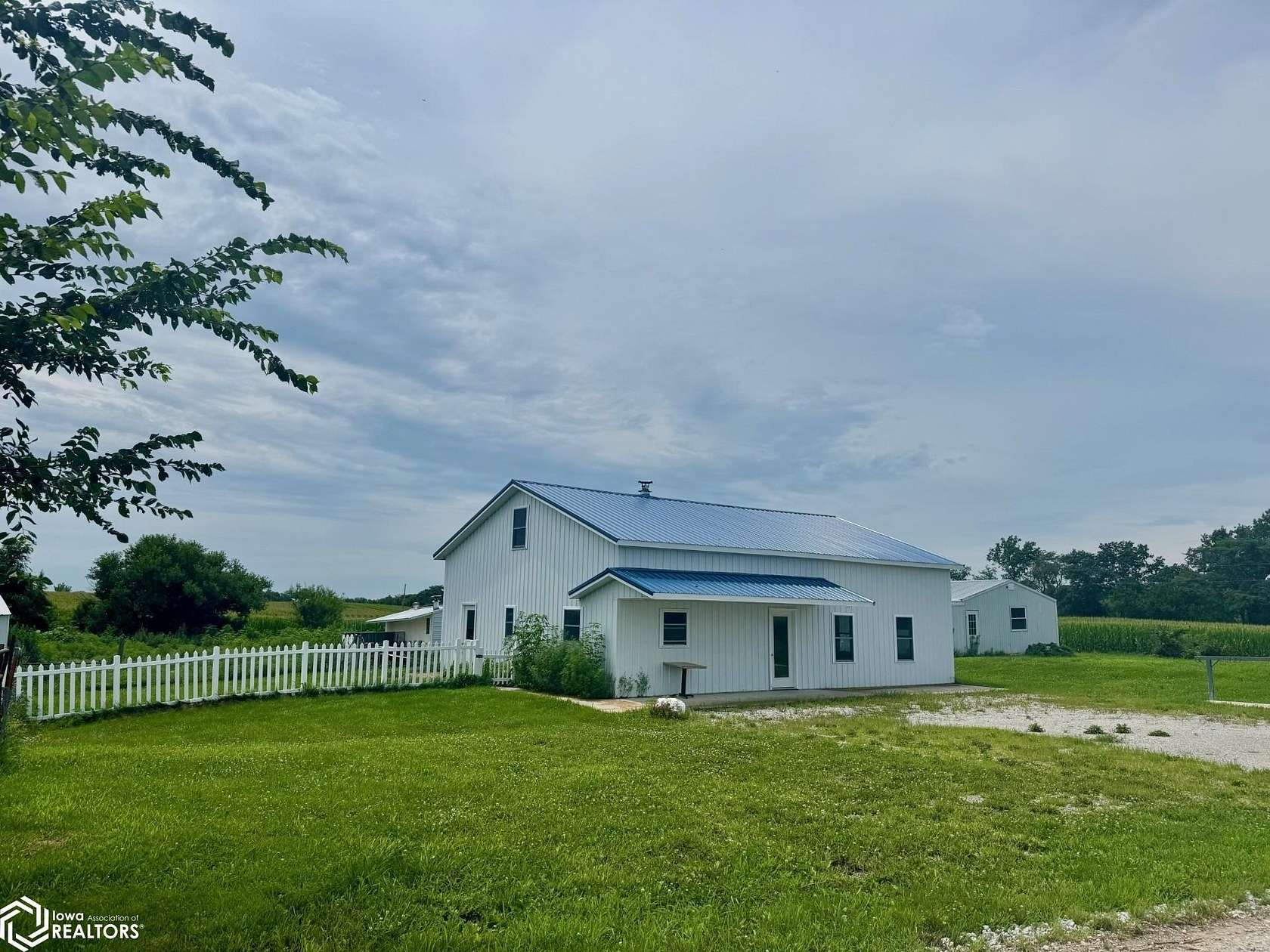 3 Acres of Residential Land with Home for Sale in Milton, Iowa