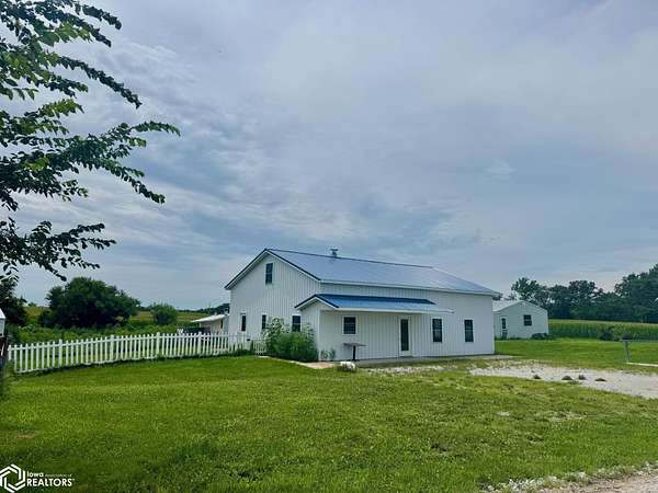 3 Acres of Residential Land with Home for Sale in Milton, Iowa