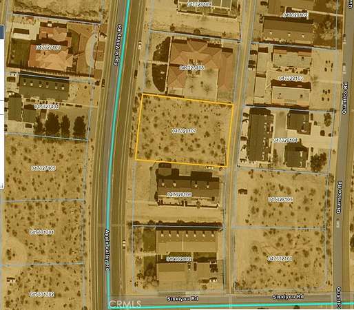 0.55 Acres of Residential Land for Sale in Apple Valley, California