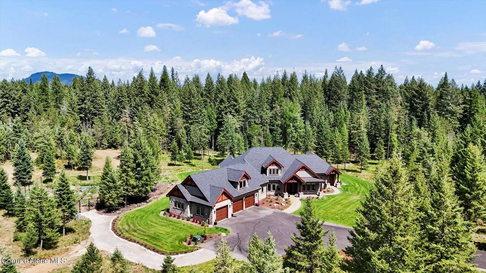 4.82 Acres of Land with Home for Sale in Rathdrum, Idaho