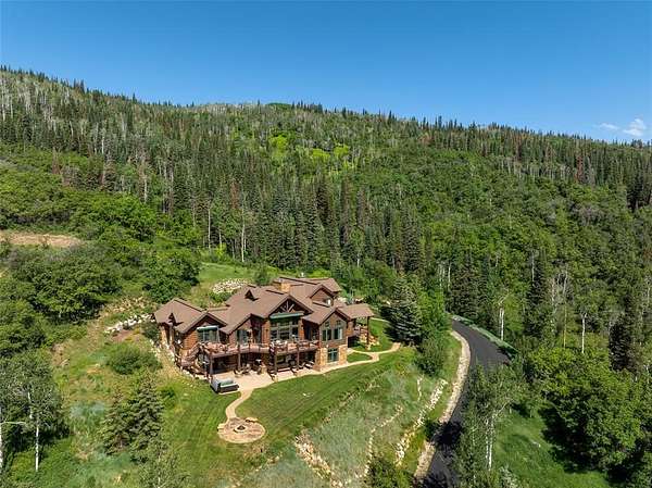 8.53 Acres of Residential Land with Home for Sale in Steamboat Springs, Colorado