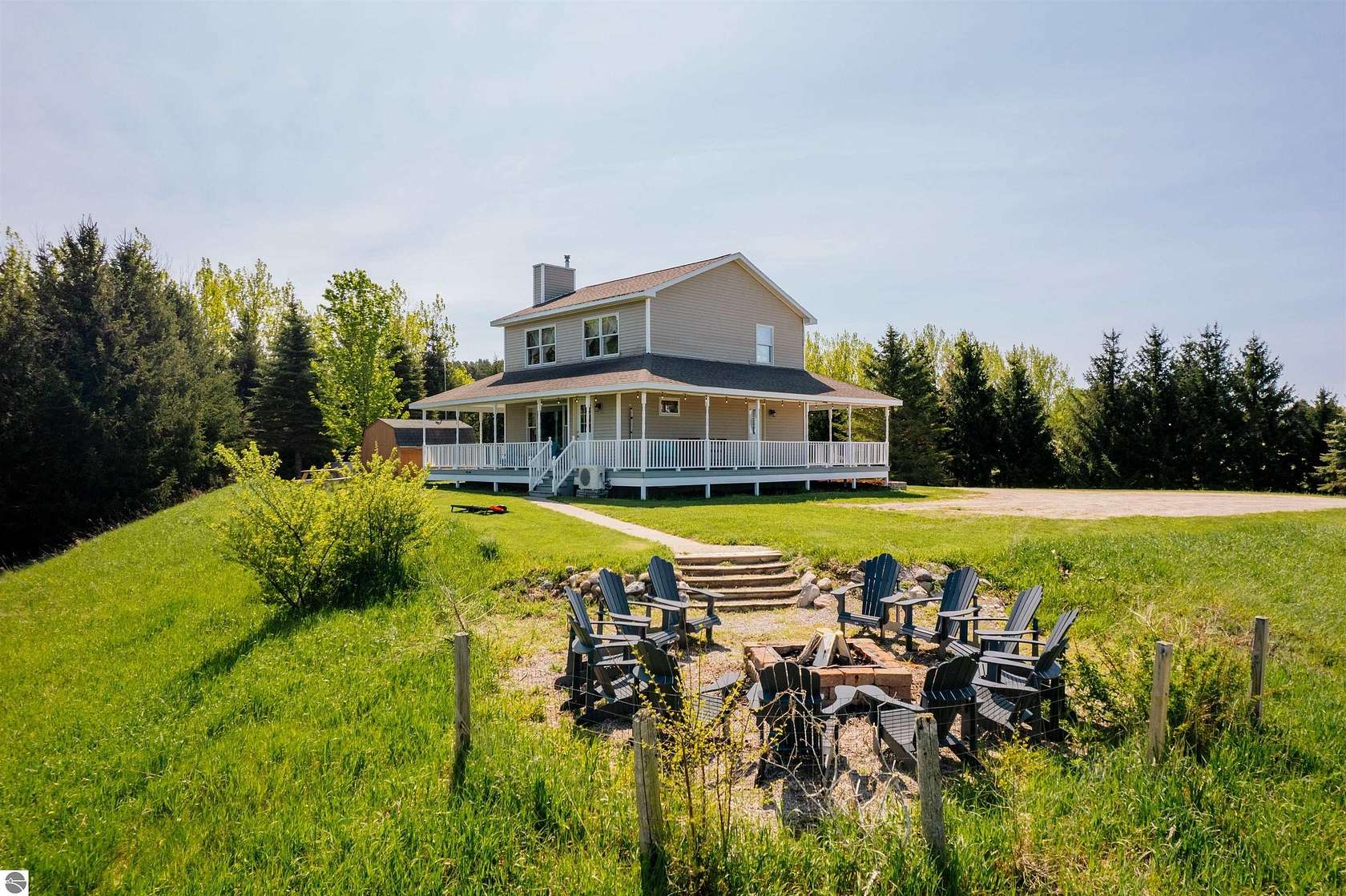 11.4 Acres of Land with Home for Sale in Traverse City, Michigan