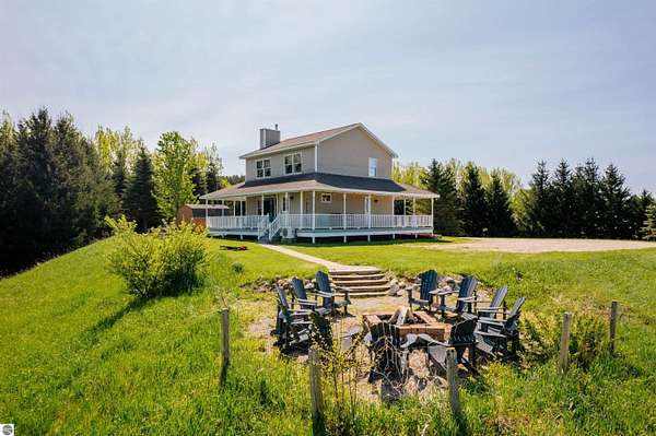 11.4 Acres of Land with Home for Sale in Traverse City, Michigan