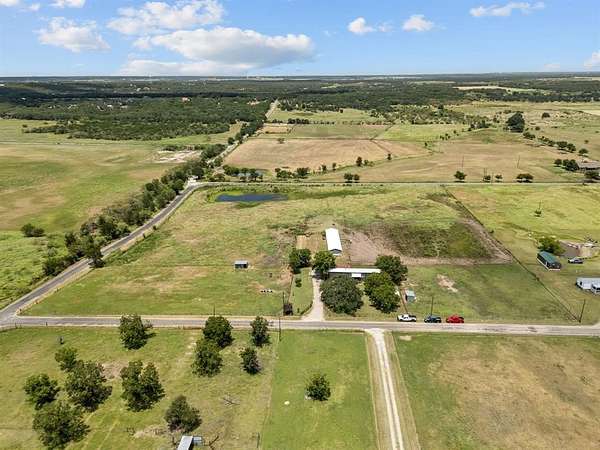 10.3 Acres of Land with Home for Sale in Mineral Wells, Texas