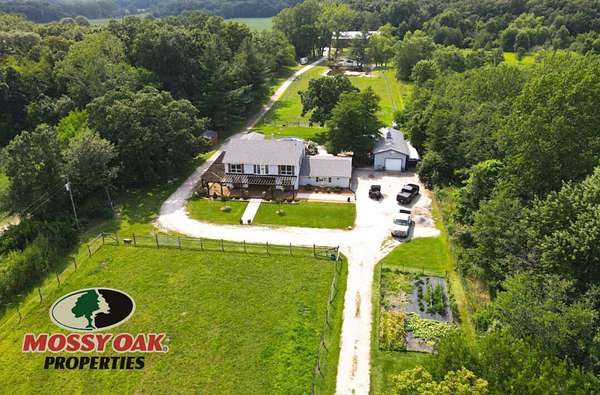 5 Acres of Land with Home for Sale in Crown Point, Indiana