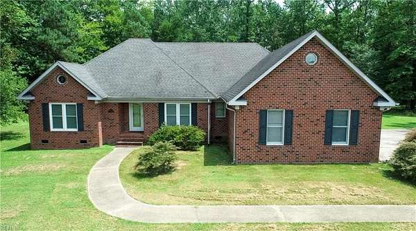 6.7 Acres of Residential Land with Home for Sale in Carrsville, Virginia