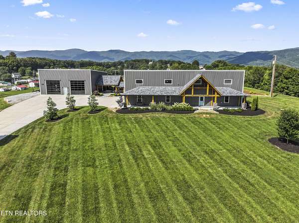 7.7 Acres of Land with Home for Sale in Jacksboro, Tennessee