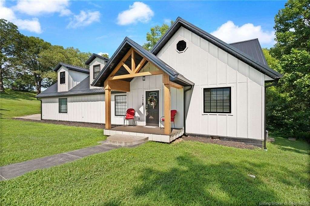 5 Acres of Residential Land with Home for Sale in Orangeville Township, Indiana