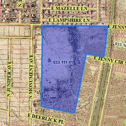 44 Acres of Commercial Land for Sale in Pahrump, Nevada
