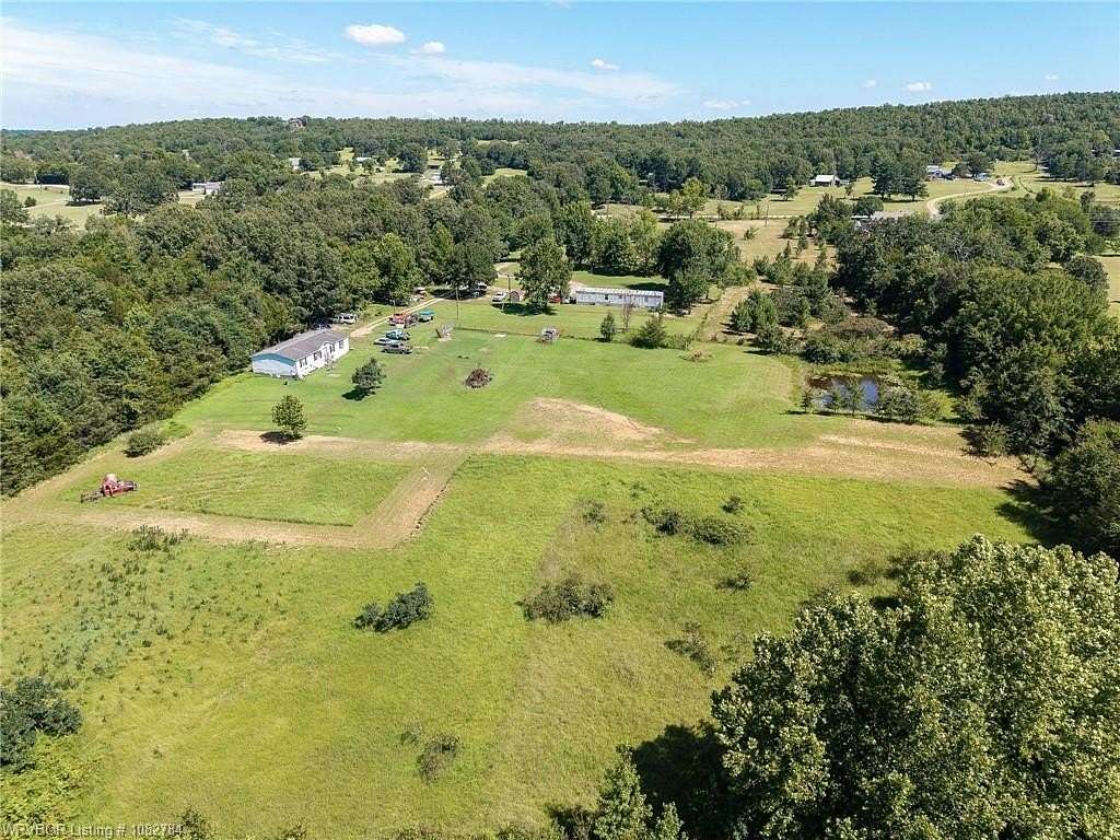 25 Acres of Land with Home for Sale in Greenwood, Arkansas