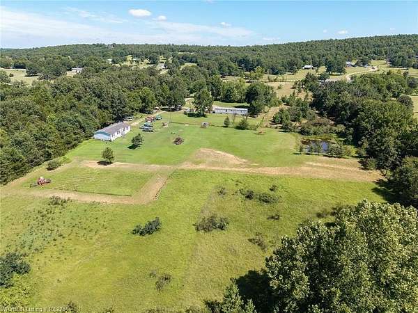 25 Acres of Land with Home for Sale in Greenwood, Arkansas