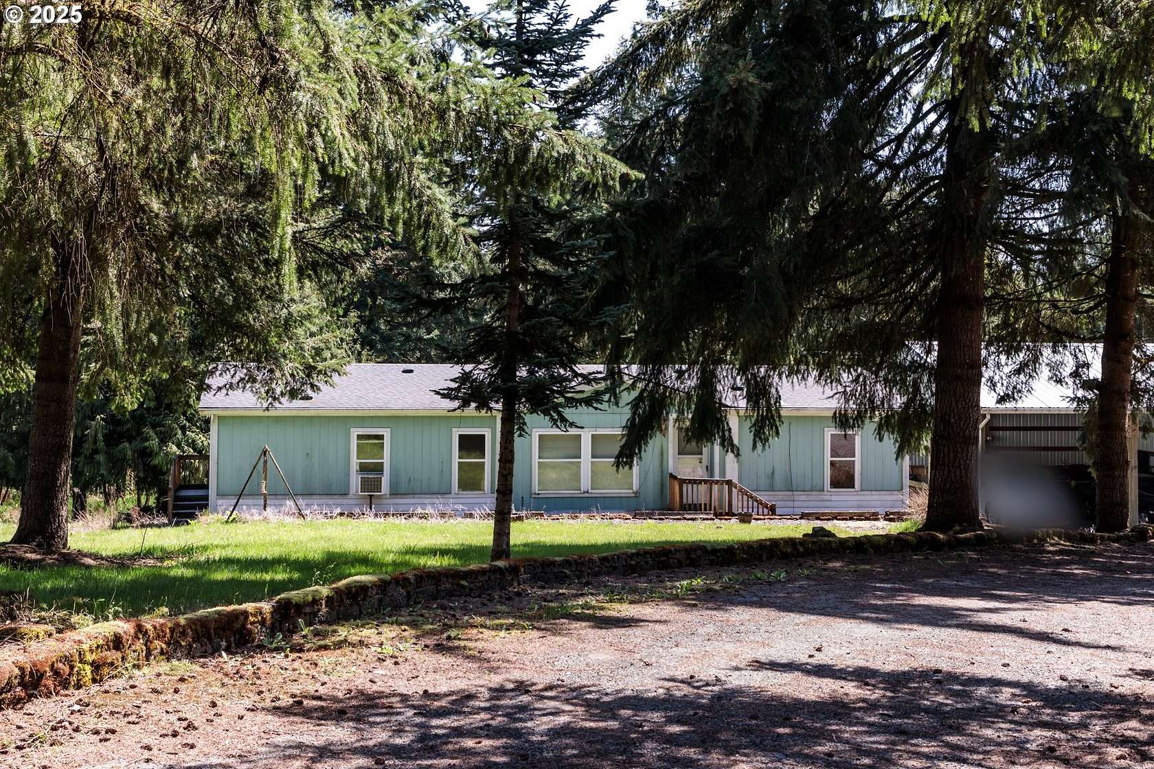 6.84 Acres of Residential Land with Home for Sale in Deer Island, Oregon