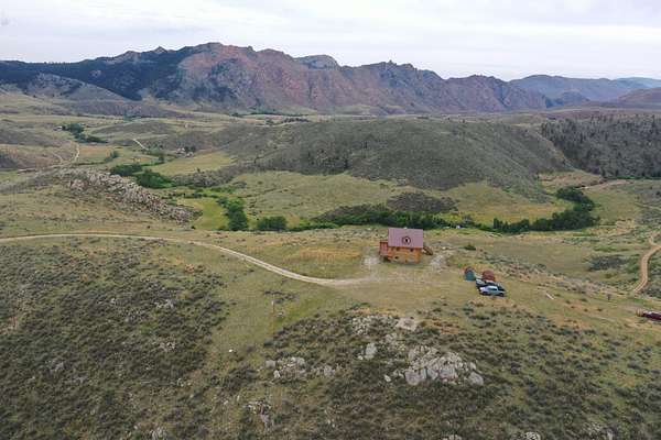 40.5 Acres of Recreational Land with Home for Sale in Livermore, Colorado