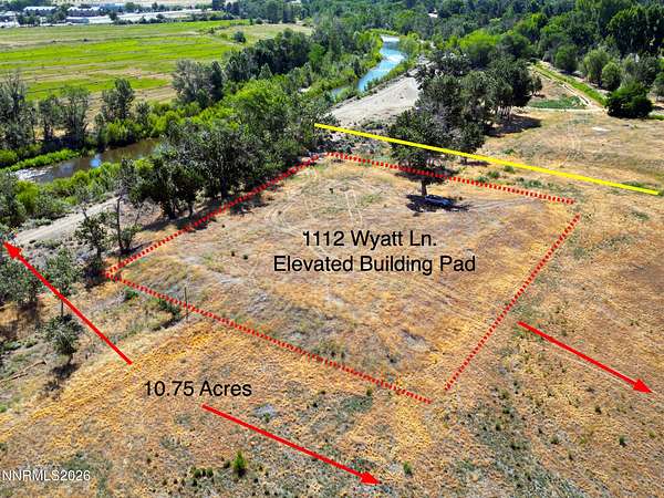 10.8 Acres of Land for Sale in Gardnerville Ranchos, Nevada