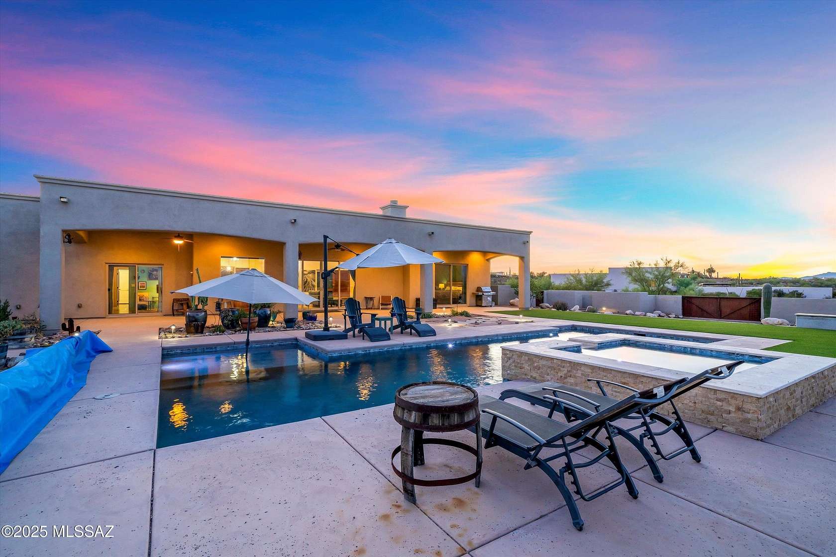 1.65 Acres of Residential Land with Home for Sale in Tucson, Arizona