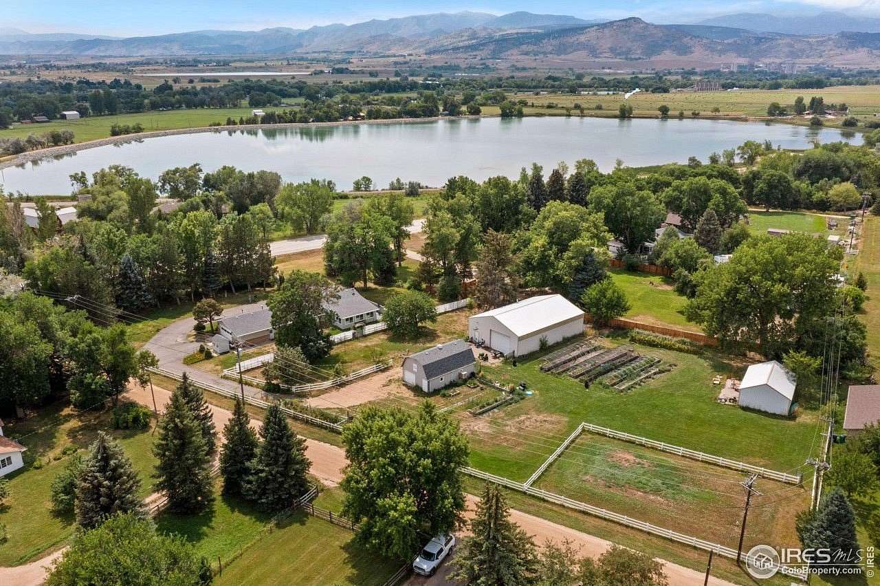 1.8 Acres of Residential Land with Home for Sale in Longmont, Colorado