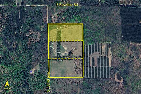 20 Acres of Agricultural Land for Sale in Shelby, Michigan