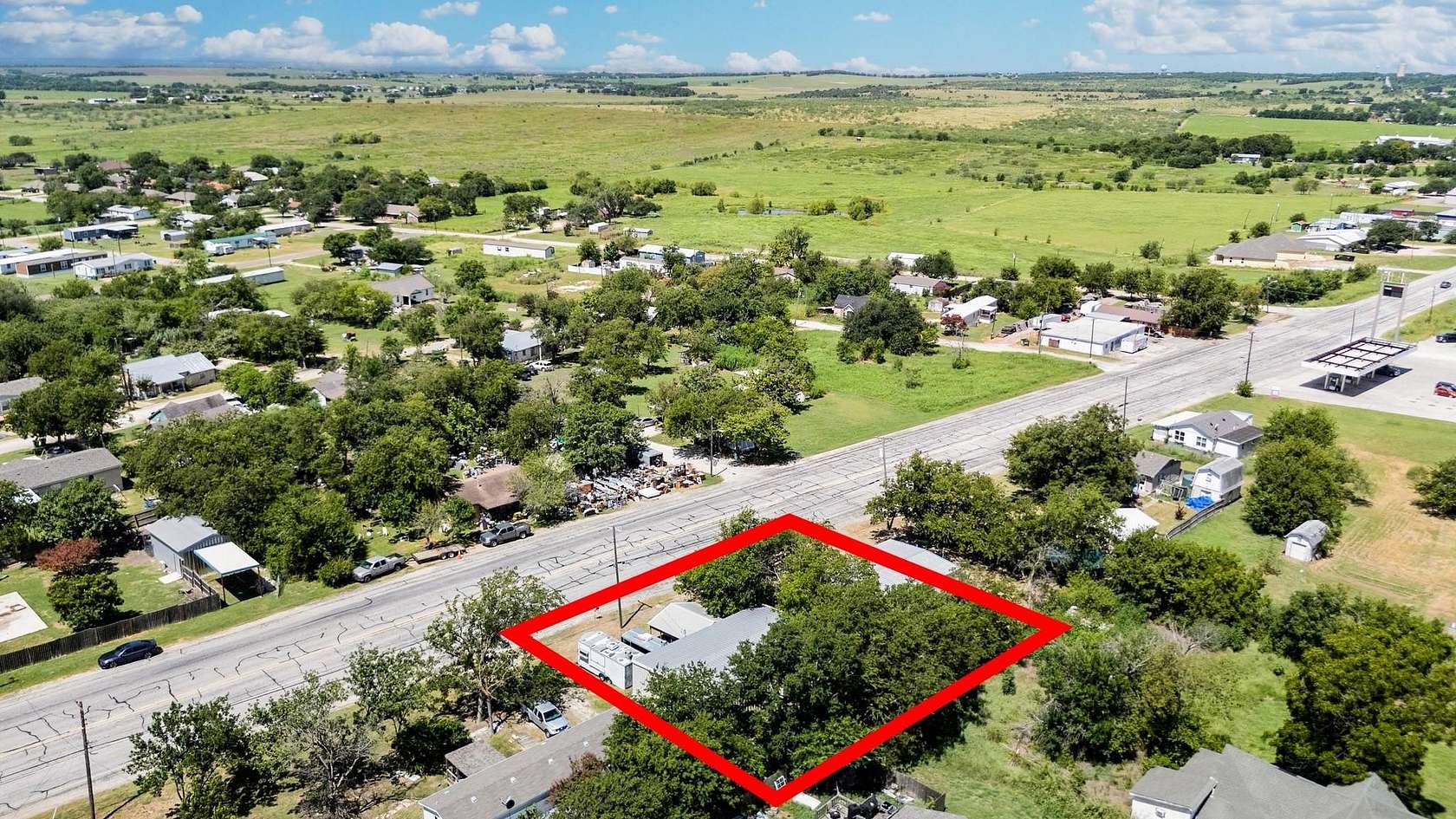 0.13 Acres of Commercial Land for Sale in Rogers, Texas