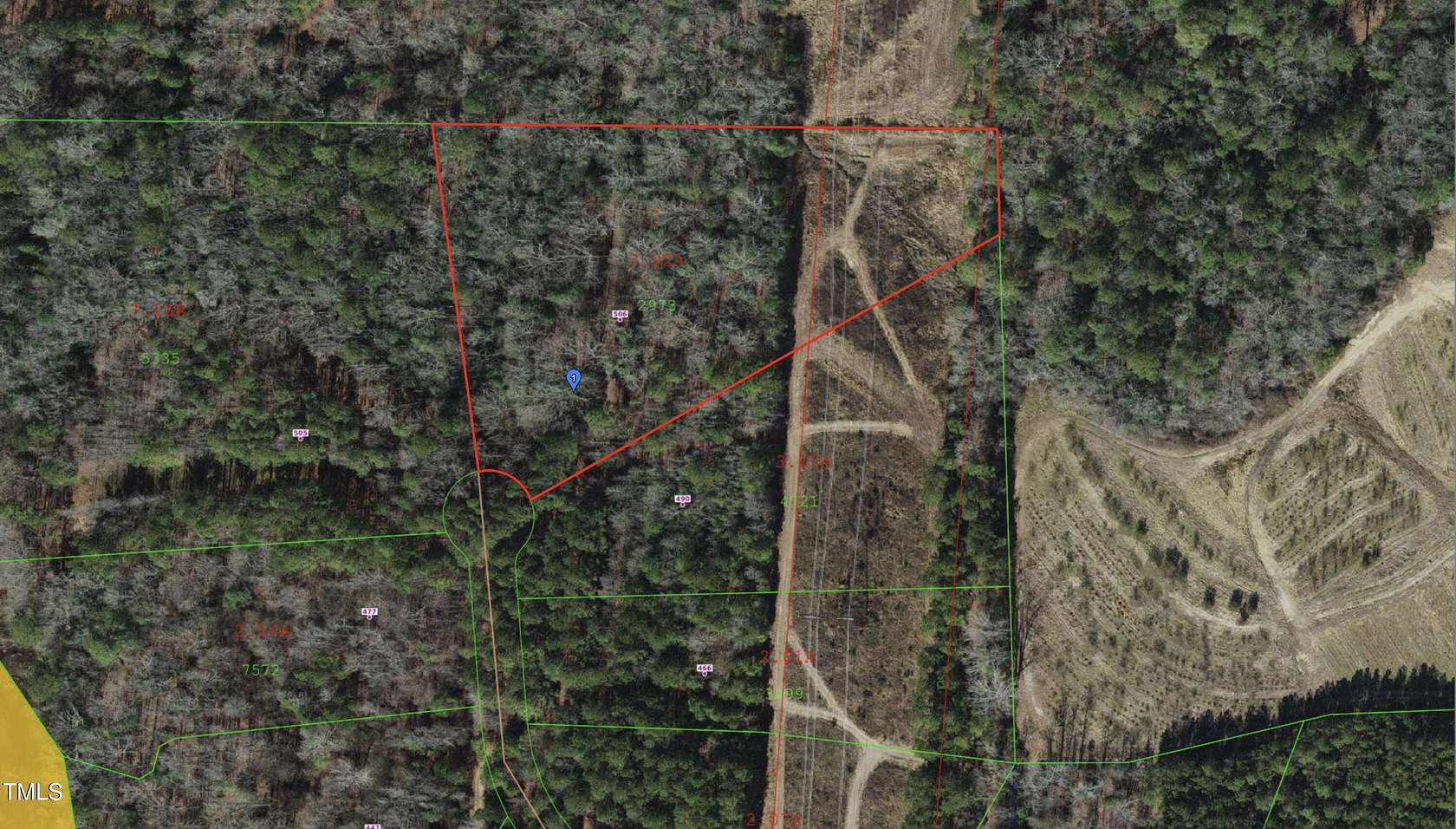 4 Acres of Residential Land for Sale in Angier, North Carolina