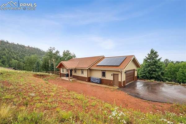 2 Acres of Residential Land with Home for Sale in Cripple Creek, Colorado
