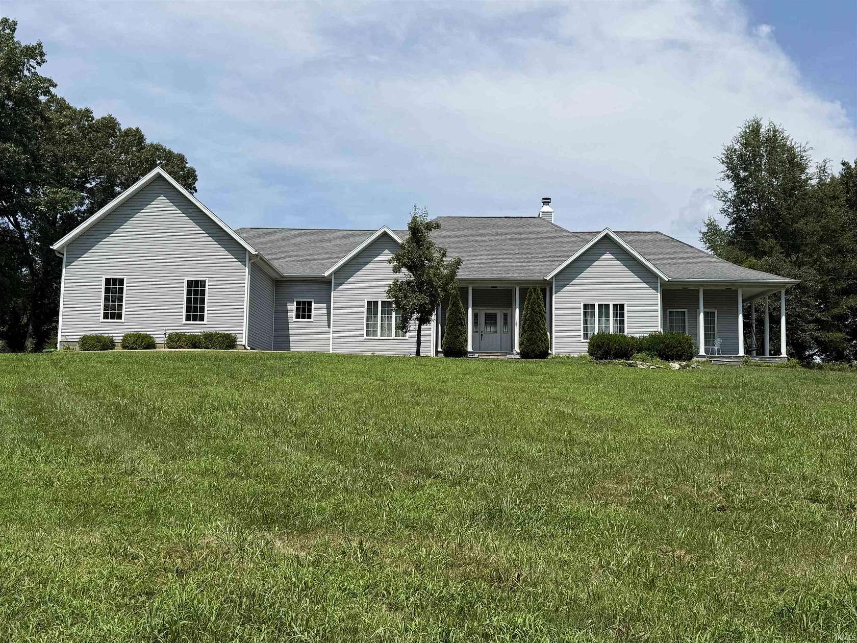 31.5 Acres of Recreational Land with Home for Sale in Bedford, Indiana