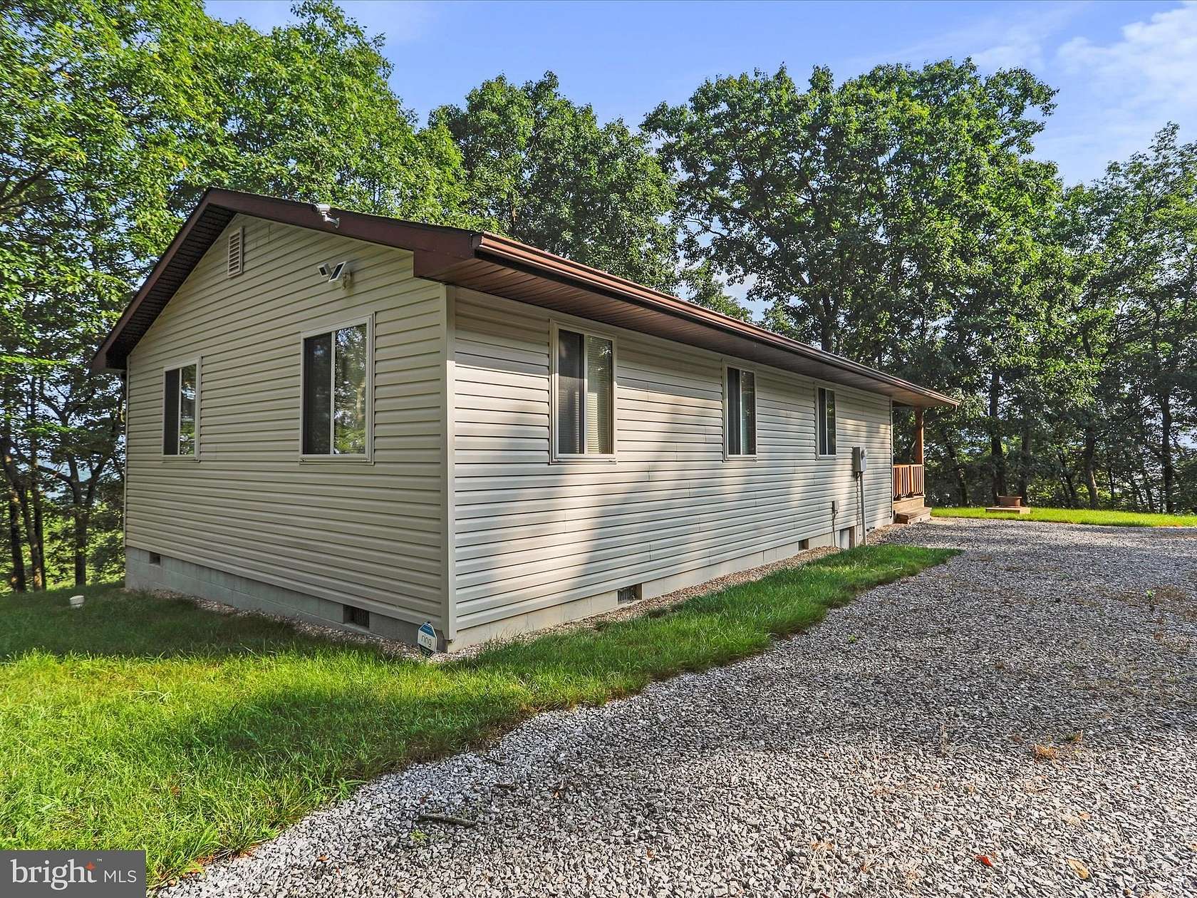 22.2 Acres of Recreational Land with Home for Sale in Moorefield, West Virginia