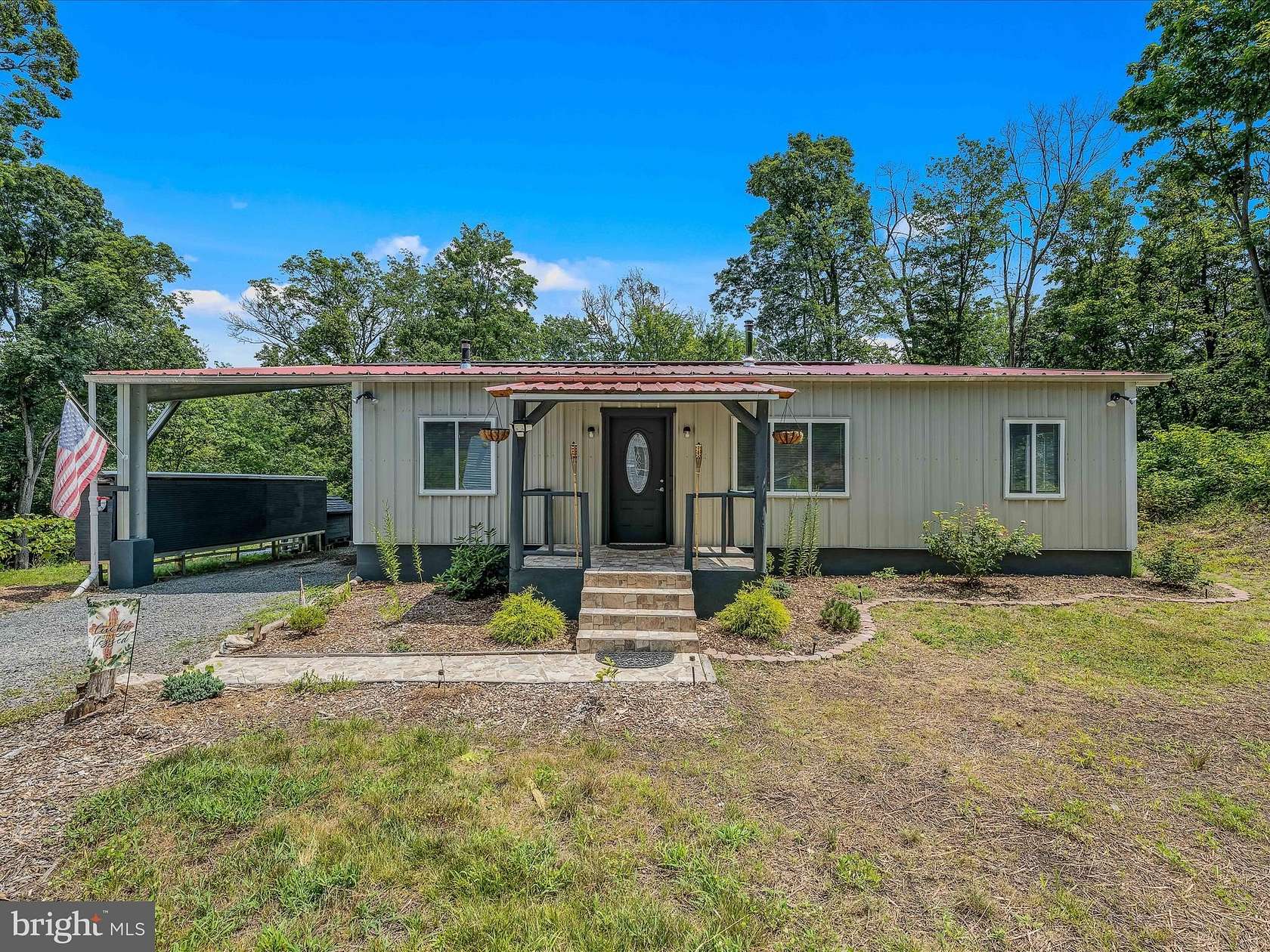 3.62 Acres of Residential Land with Home for Sale in Berkeley Springs, West Virginia