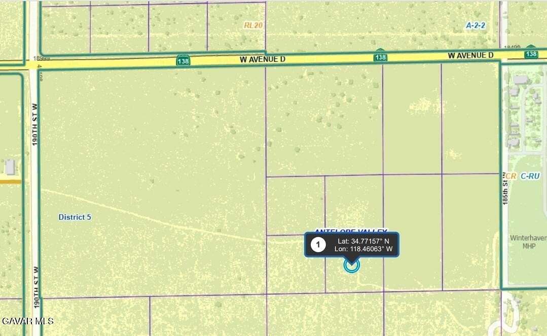 2.52 Acres of Residential Land for Sale in Fairmont, California