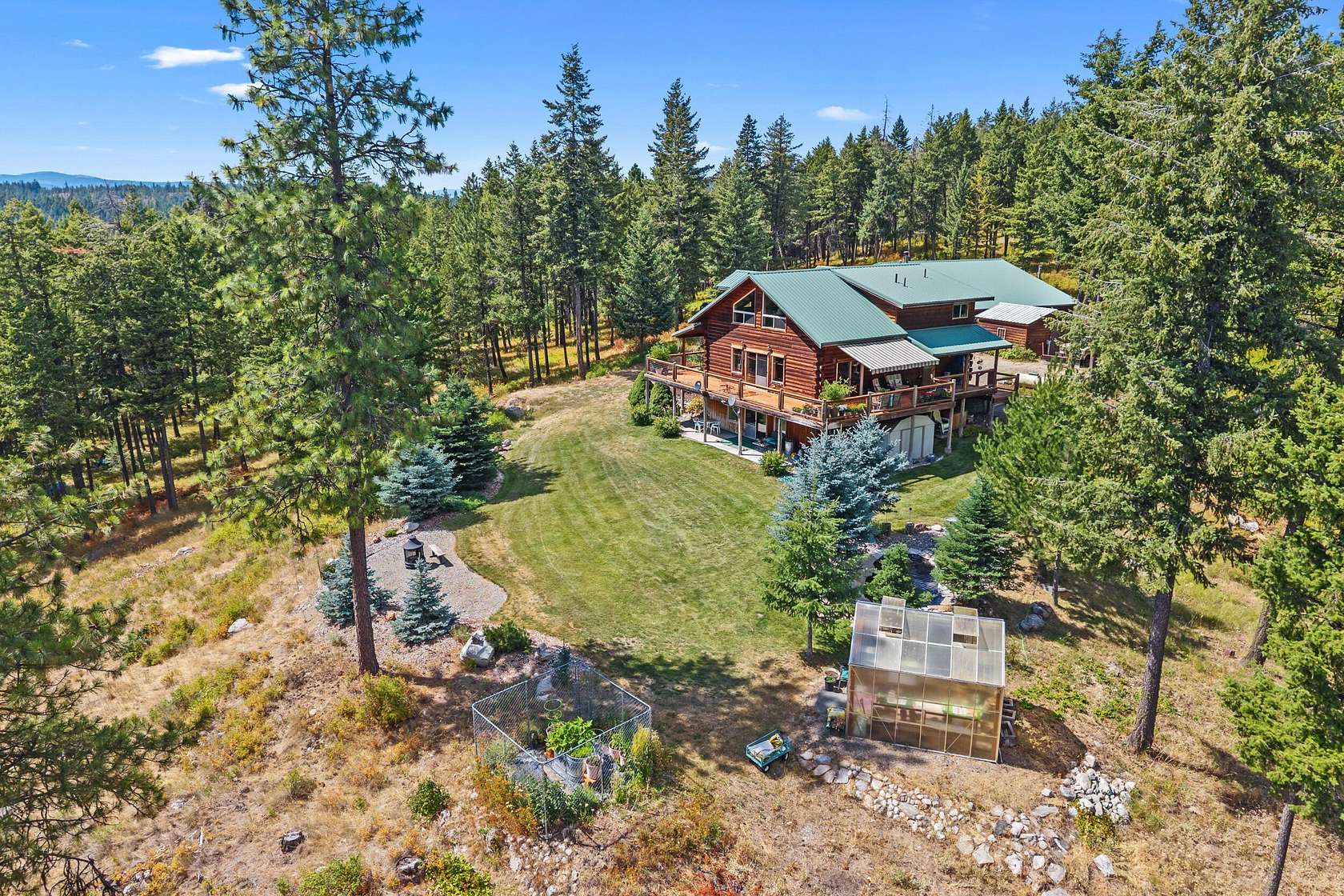 20 Acres of Recreational Land with Home for Sale in Colville, Washington