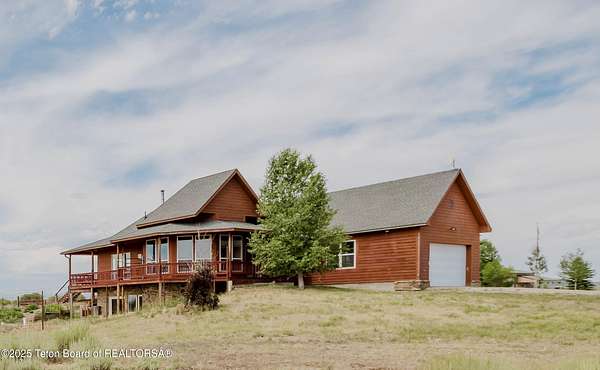 10.1 Acres of Land with Home for Sale in Daniel, Wyoming