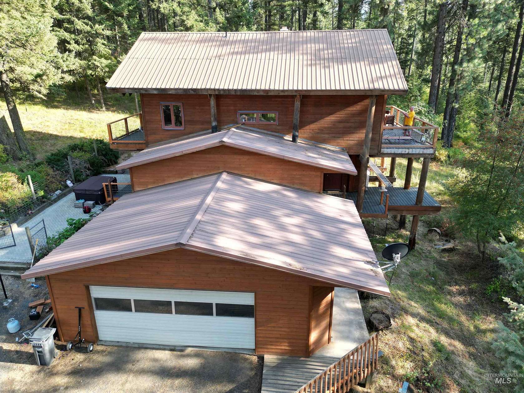 5 Acres of Residential Land with Home for Sale in Viola, Idaho